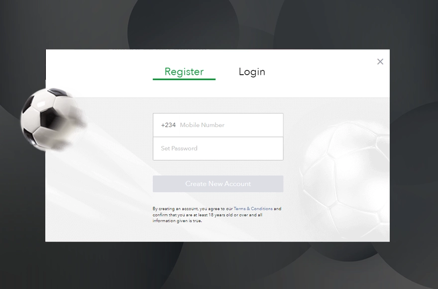 SportyBet Registration