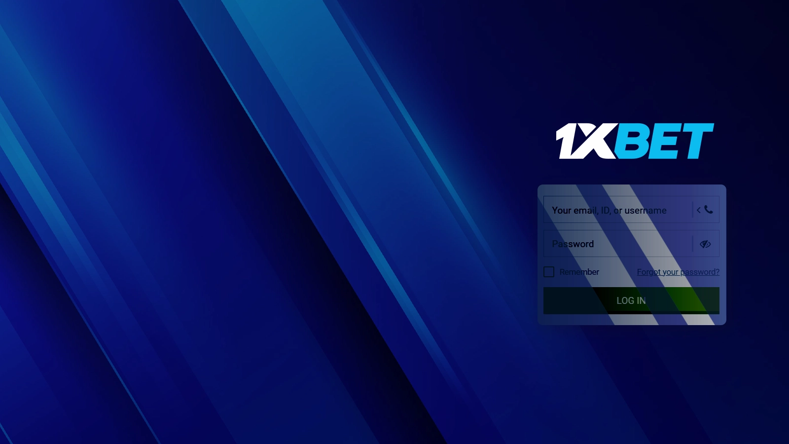 1XBet Login