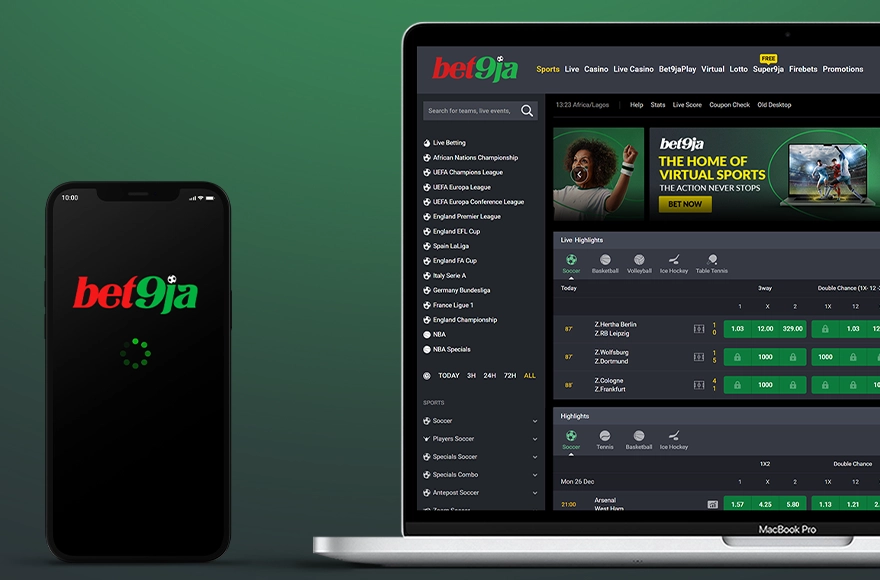 Bet9ja Desktop Comparison